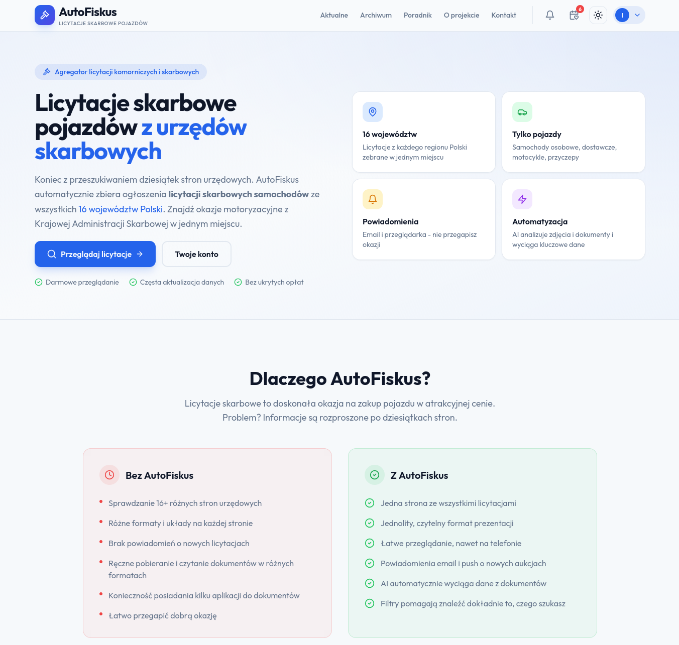 AutoFiskus screenshot